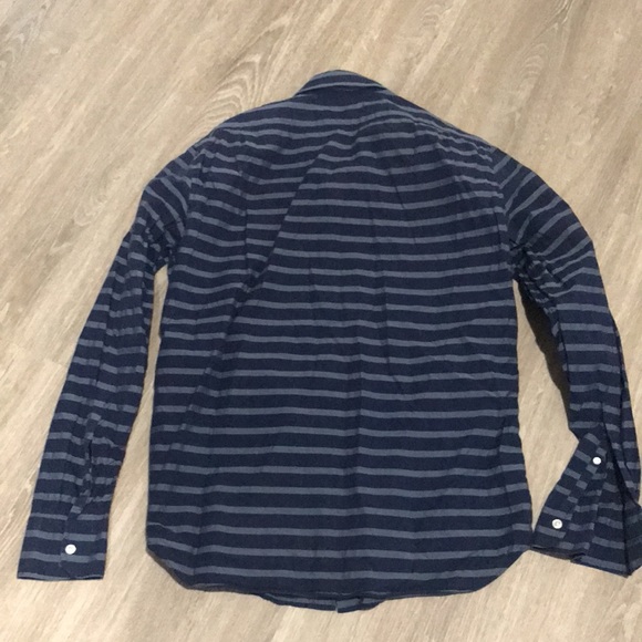 J. Crew Striped button down lightweight top - Picture 3 of 3